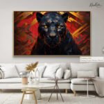 Faceted Panther Canvas art - Image 9