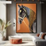 Golden Mane Acrylic Wall Art - Image 9