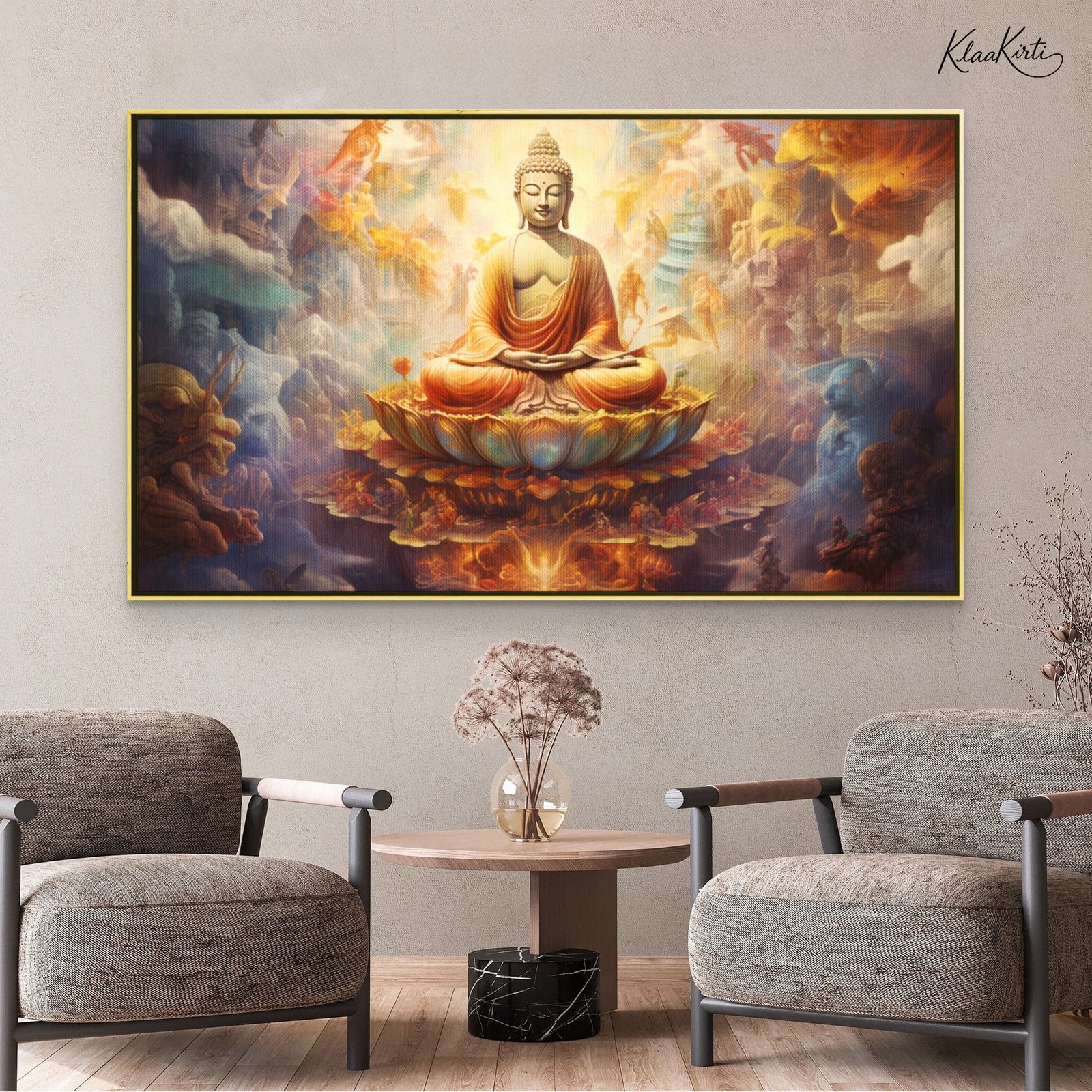Landscape Canvas 01 Celestial Enlightenment Canvas Art - Image 1