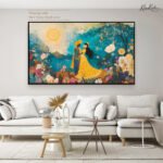 Vibrant Vows in Vrindavan Canvas Art - Image 8