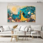 Vibrant Vows in Vrindavan Canvas Art - Image 9