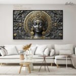 Onyx & Gold Divinity Canvas Art - Image 11