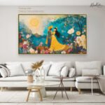 Vibrant Vows in Vrindavan Canvas Art - Image 12
