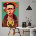 Frida Kahlo Vertical Canvas art