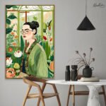 Serenity in Flora Canvas art