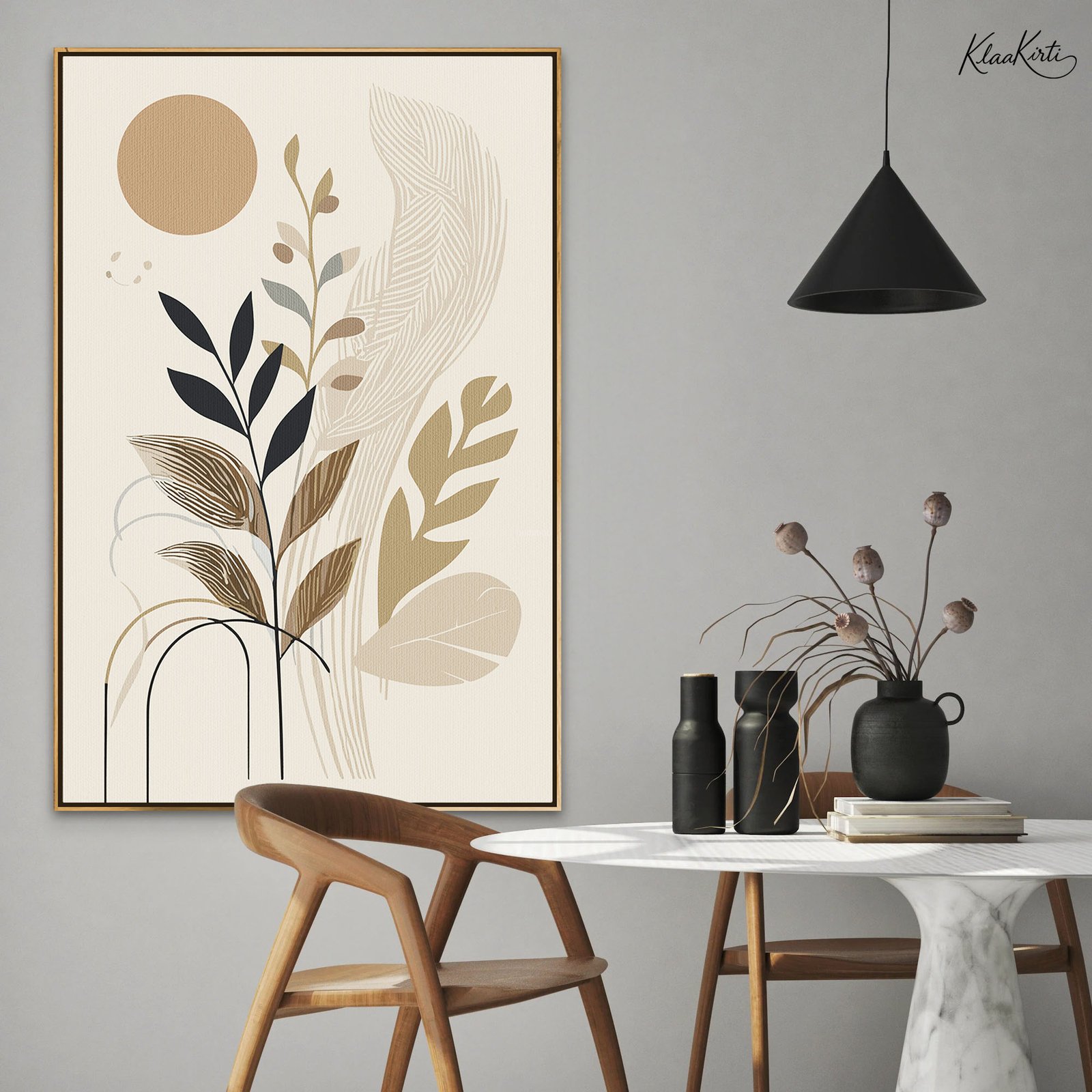 Vertical Canvas 01 Whispers of Nature Canvas art - Image 1