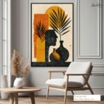 Terracotta and Shadow Canvas art - Image 6
