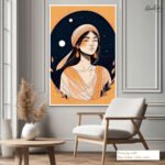 Saffron Night Canvas art - Image 7