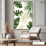 Tropical leaf Canvas art - Image 12