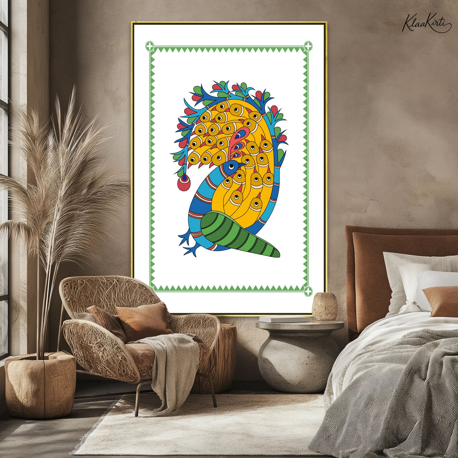 01 Indian Heritage Canvas Wall Art - Image 1