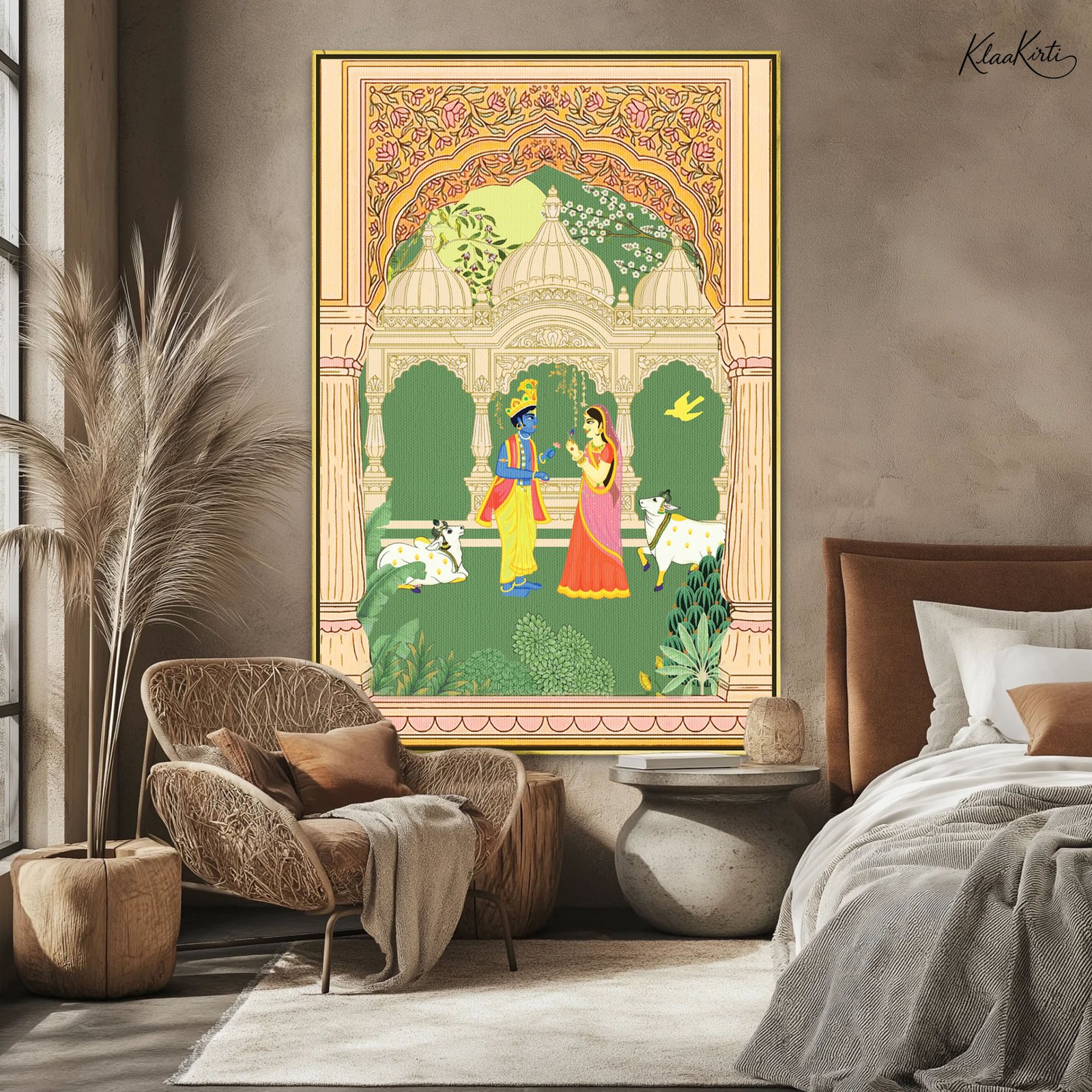 01 Vintage Sketch Canvas Wall Art - Image 1