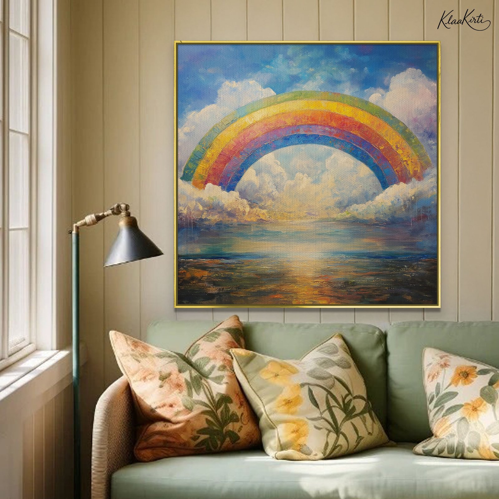 01 Prismatic Hope Canvas Wall Art - Image 1