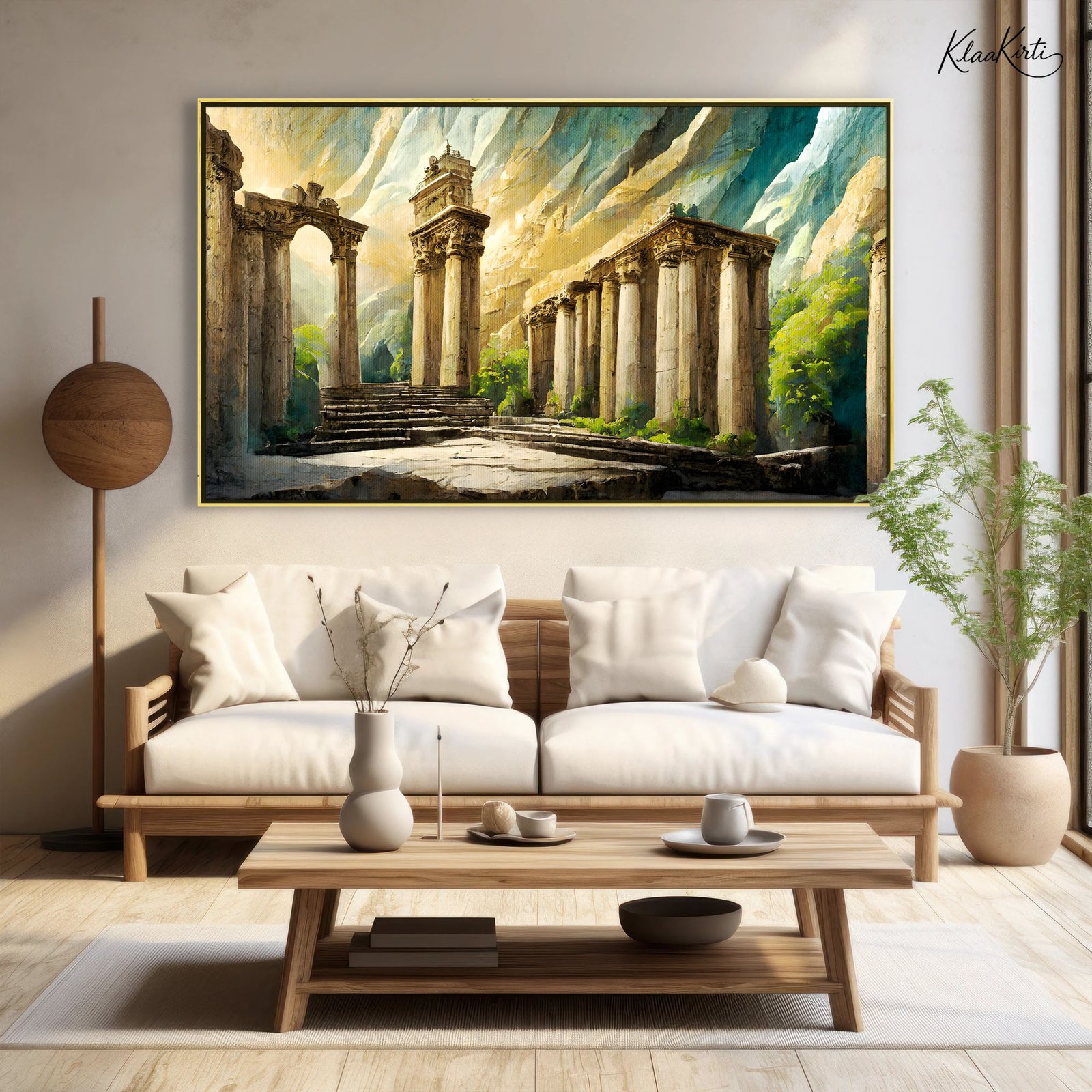 01 Eternal Echoes Canvas Wall Art - Image 1
