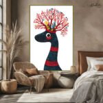Forest Spirit Guardian Canvas Wall Art