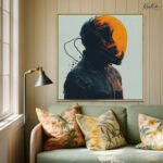 Cosmic Silence Canvas Wall Art