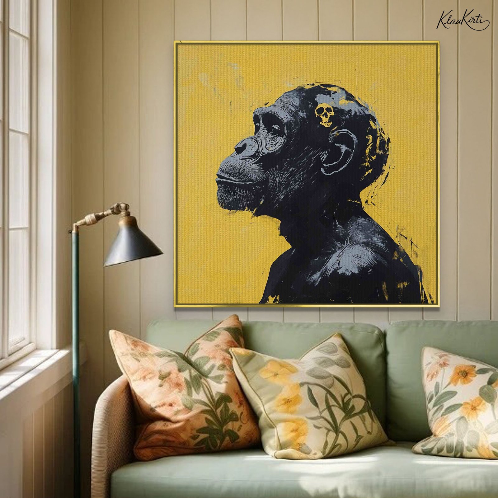 01 Primordial Mind Canvas Wall Art - Image 1