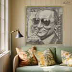Billion Dollar Maverick Canvas Wall Art