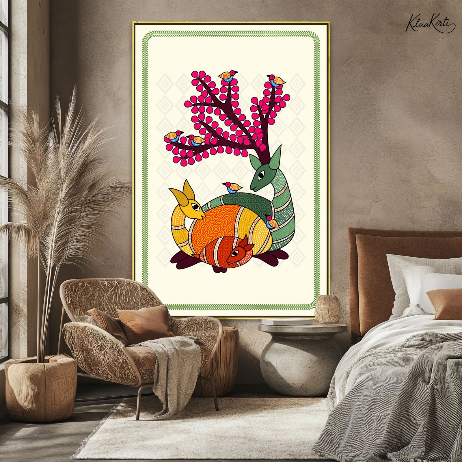 01 Family Bond Canvas Wall Art - Image 1