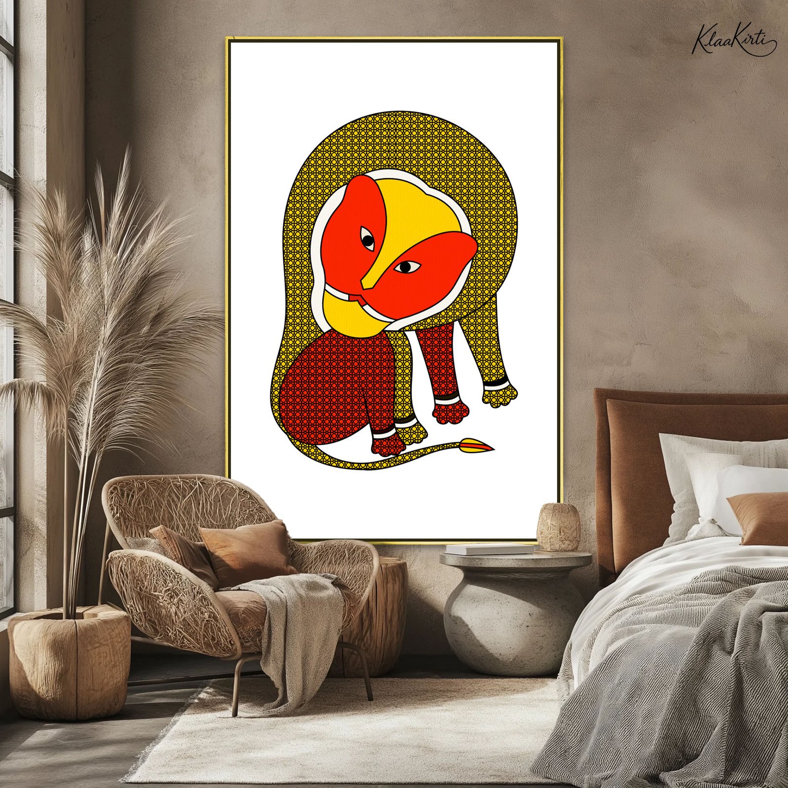 01 Vibrant Wildlife Canvas Wall Art - Image 1