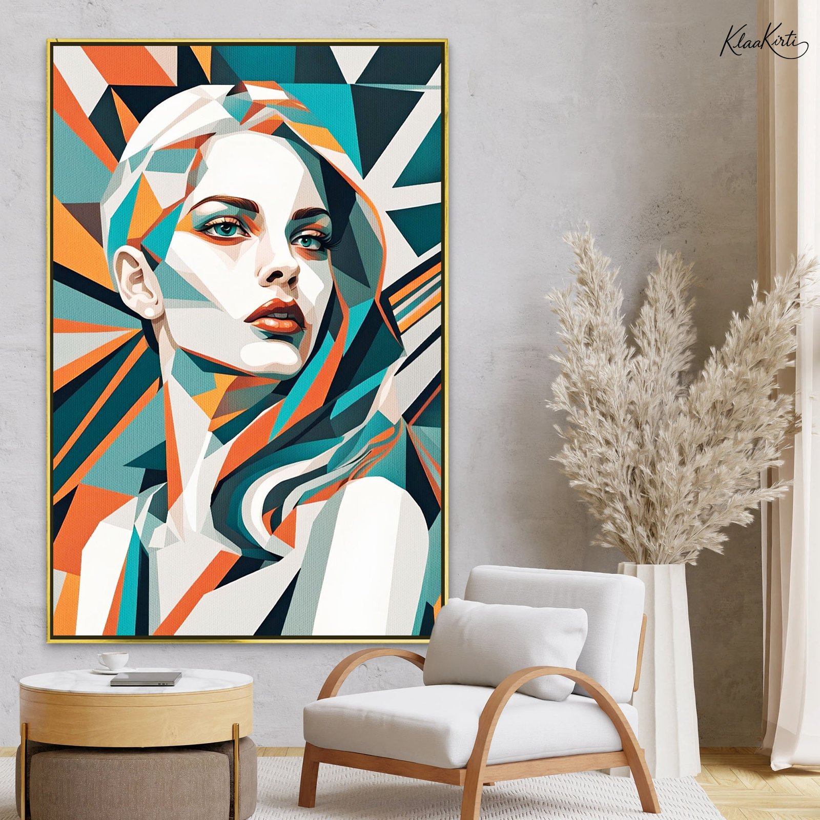 01 Modern & Bold Canvas Wall Art - Image 1