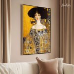 Golden Adele Canvas Wall Art - Image 2