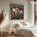 Lotus Pond Canvas Wall Art - Image 2