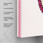 Vibrant Tribal Harmony Canvas Wall Art - Image 3