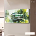 Emerald Classic Canvas Wall Art - Image 4