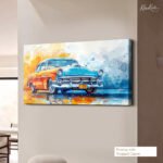 Azure Horizon Canvas Wall Art - Image 4