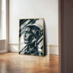 Metallic Gaze Acrylic Wall Art - Image 4