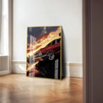 Sunset Lowrider Acrylic Wall Art - Image 4