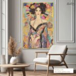 Klimt-Inspired Elegance Canvas Wall Art - Image 5