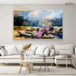 River Harmony Canvas Wall Art - Image 5
