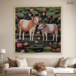 Lotus Pond Canvas Wall Art - Image 5