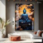 Dhyana Mudra Acrylic Wall Art - Image 5