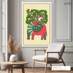 Tree Elephant Canvas Wall Art - Image 6