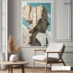 Stone Silence Canvas Wall Art - Image 6