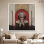 Sacred Serenit Canvas Wall Art - Image 6