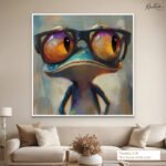 Speckled Spectacles Canvas Wall Art - Image 6