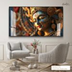 Face of the Divine Mother Acrylic Wall Art - Image 6