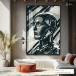 Metallic Gaze Acrylic Wall Art - Image 6