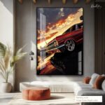 Sunset Lowrider Acrylic Wall Art - Image 6