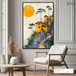 Golden Path Canvas Wall Art - Image 7