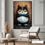 Grumpy Guardian Canvas Wall Art - Image 7