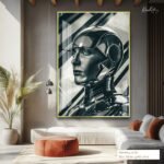 Metallic Gaze Acrylic Wall Art - Image 7