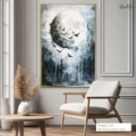 Lunar Flight Canvas Wall Art - Image 8
