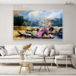 River Harmony Canvas Wall Art - Image 8