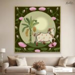 Kamadhenu Canvas Wall Art - Image 8