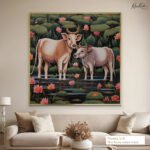 Lotus Pond Canvas Wall Art - Image 8