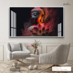 Lotus Buddha Acrylic Wall Art - Image 8